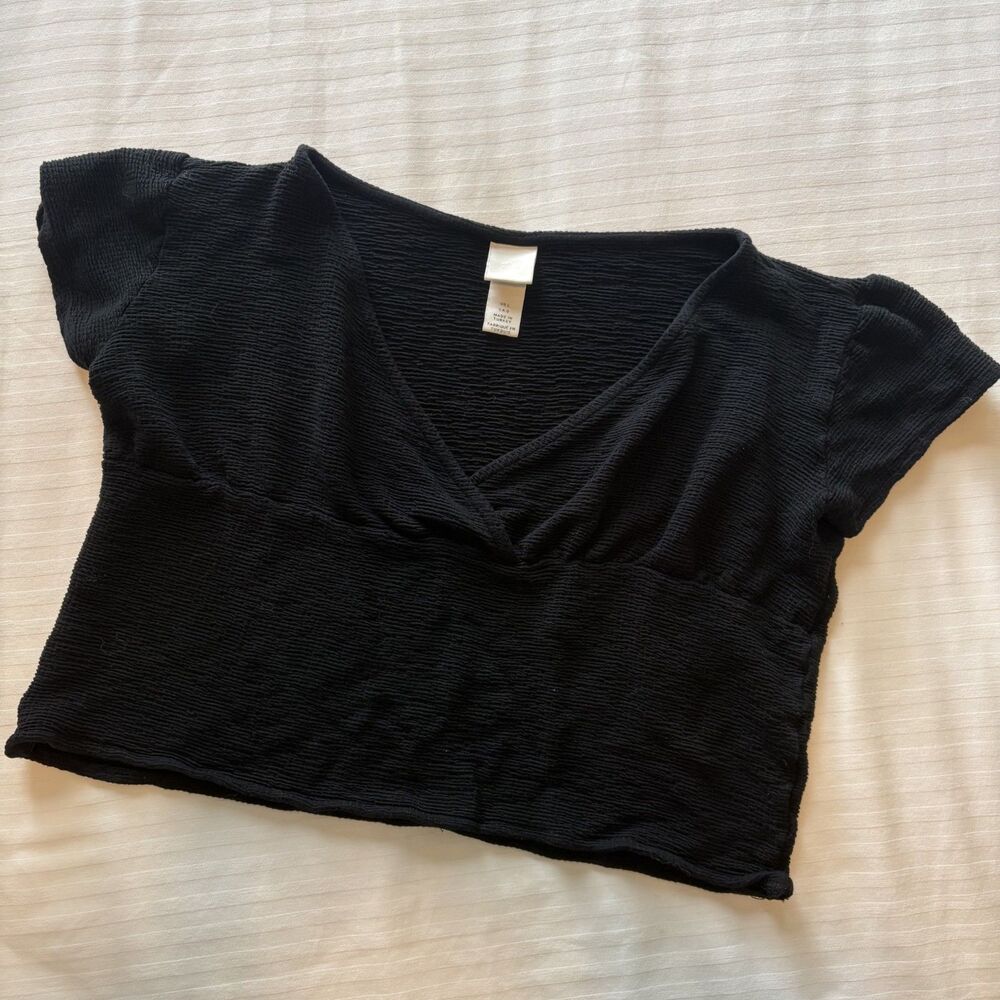 H&M Fitted Crop Top